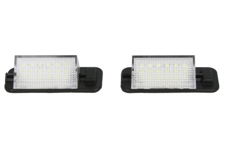 Piese Auto - Lumina numar inmatriculare, culoare lumina: alb; set, 12V, cu aprobare circulatie potrivit BMW 3 (E36) 09.90-11.98