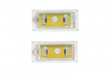 Lumina numar inmatriculare, culoare lumina: alb; set, 12V, cu aprobare circulatie potrivit BMW 3 (E46) 12.98-07.06 [1]