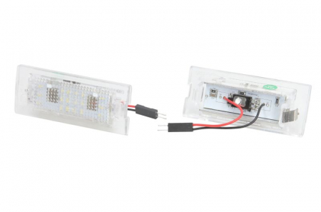 Lumina numar inmatriculare, culoare lumina: alb; set, 12V, cu aprobare circulatie potrivit BMW X3 (E83), X5 (E53) 01.00-12.11 [3]