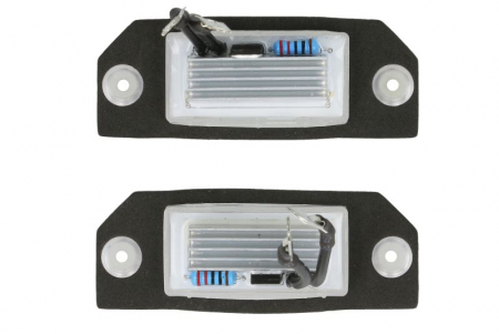 Lumina numar inmatriculare, culoare lumina: alb; set, 12V, cu aprobare circulatie potrivit FORD FOCUS II 07.04-09.12 [1]