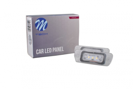 Lumina numar inmatriculare, culoare lumina: alb; set, 12V, cu aprobare circulatie potrivit MERCEDES GL (X164), M (W164), R (W251, V251) 02.05-12.14 [1]