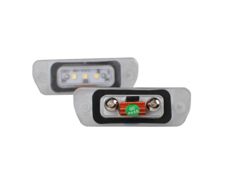 Lumina numar inmatriculare, culoare lumina: alb; set, 12V, cu aprobare circulatie potrivit MERCEDES GL (X164), M (W164), R (W251, V251) 02.05-12.14 [2]