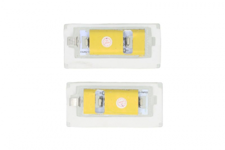 Lumina numar inmatriculare, culoare lumina: alb; set, 12V, cu aprobare circulatie potrivit MINI (R50, R53) 06.01-09.06 [1]