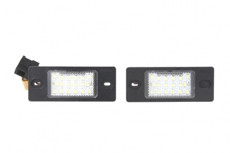 Lumina numar inmatriculare, culoare lumina: alb; set, 12V, cu aprobare circulatie potrivit PORSCHE CAYENNE; VW BORA, BORA I, GOLF IV 10.98-12.13 [0]