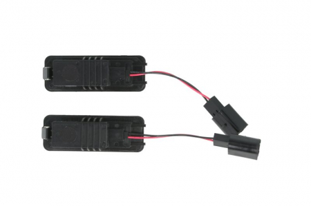 Lumina numar inmatriculare, culoare lumina: alb; set, 12V, cu aprobare circulatie potrivit VW GOLF IV, LUPO I, NEW BEETLE, POLO 08.97-10.10 [1]