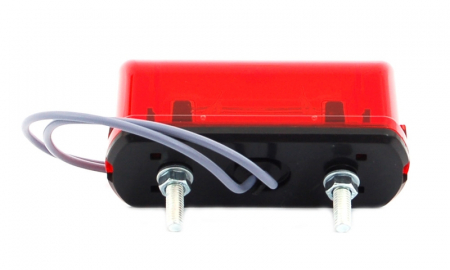 Lumina numar inmatriculare (culoare: rosu, lungime cablu: 175mm, cu lumină de poziţie) [2]