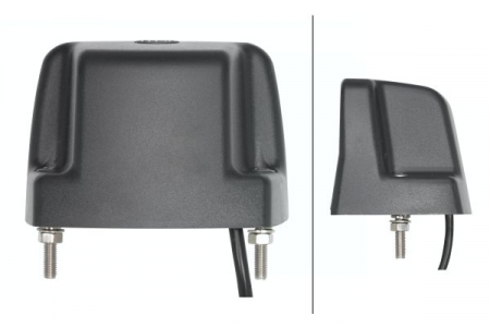 Lumina numar inmatriculare (LED, 12/24V, culoare: gri, culoare sticla: transparent, 63x93mm, lungime cablu: 1300mm, conector: SUPERSEAL) potrivit KOGEL; SCHMITZ [1]