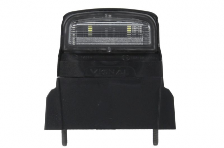 Piese Auto - Lumina numar inmatriculare (LED, 12/24V, culoare: negru, culoare sticla: alb, conector: SUPERSEAL)