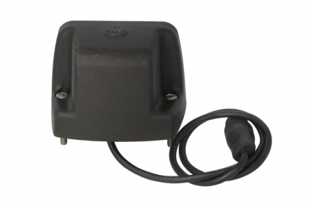 Lumina numar inmatriculare (LED, 24V, culoare: negru, culoare sticla: transparent, 63x66x93mm, lungime cablu: 500mm, conector: EASYCONN) [1]