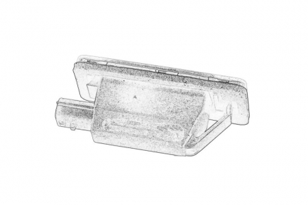Lumina numar inmatriculare (not to dismantle) potrivit DACIA DUSTER 10.17- [1]