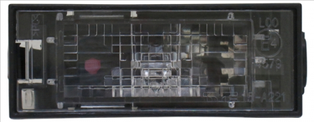 Lampa numar - Lumina numar potrivit MERCEDES CITAN W415; DACIA LOGAN, LOGAN II, SANDERO II; NISSAN INTERSTAR X70, NV300, NV400; OPEL MOVAfara I, MOVAfara I LIFT, MOVAfara II; RENAULT CLIO IV Ph I dupa 1998 (W5W)