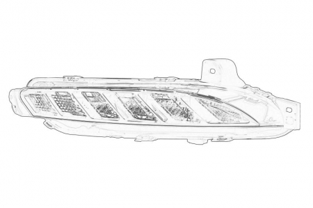 Iluminat auto - Lumina zi stanga potrivit RENAULT ESPACE V 02.15-03.23