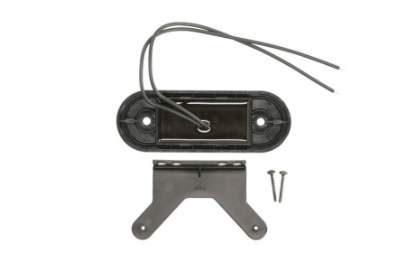 Lumini clarificare stanga/dreapta, alb, LED, inaltime 41mm; latime 115mm; adancime 20mm, în relief, lungime cablu 220mm, cu cuier, 12/24V [1]