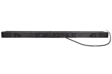 Lumini clarificare stanga/dreapta, forma: dreptunghiular, alb, LED, inaltime 28mm; latime 535mm; adancime 33,5mm, în relief, lungime cablu 500mm, cu cuier, 12/24V (cu reflector, IP6K9K) [1]