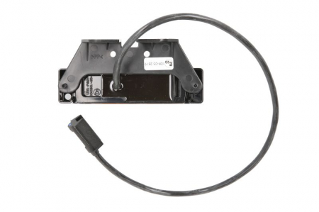 Lumini clarificare stanga/dreapta, forma: dreptunghiular, portocaliu, LED, inaltime 32mm; latime 116mm, în relief, lungime cablu 500mm, cu cuier, 12/24V (cu balama; cu clemă pentru fir plat, conector: [1]