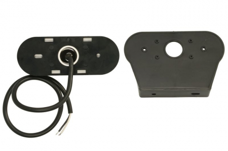 Lumini clarificare stanga/dreapta, forma: oval, alb, LED, inaltime 45,9mm; latime 119,6mm; adancime 20,5mm, în relief, lungime cablu 500mm, cu cuier, 12/24V (IP68) [1]