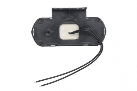 Lumini clarificare stanga/dreapta, forma: oval, rosu, LED, inaltime 53mm; latime 133,8mm; adancime 25mm, în relief, lungime cablu 240mm, cu cuier, 12/24V (IP6K9K) [1]