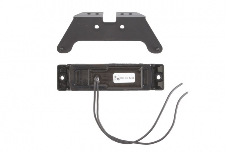 Lumini clarificare stanga/dreapta, portocaliu, LED, inaltime 32mm; latime 130mm; adancime 20mm, în relief, lungime cablu 210mm, cu cuier, 12/24V (tip: neon) [1]