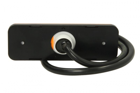 Lumini clarificare stanga/dreapta, portocaliu, LED, inaltime 35mm; latime 102mm; adancime 13mm, suprafata, lungime cablu 500mm, fara relief, 12/24V (cu functie de semnalizator lateral; cu reflector) [1]