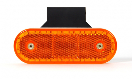 Lumini clarificare stanga/dreapta; portocaliu; LED; inaltime 40; latime 114; cu cuier; 12/24V [1]