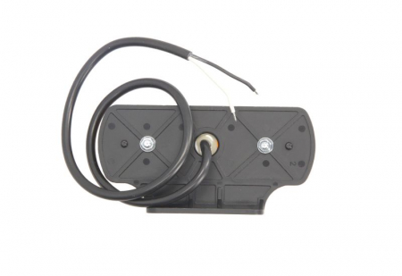 Lumini clarificare stanga/dreapta, portocaliu, LED, inaltime 44mm; latime 122mm; adancime 16mm, în relief, lungime cablu 500mm, cu cuier, 12/24V (cu reflector) [1]