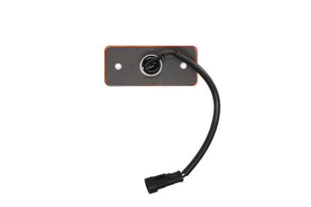 Lumini clarificare stanga/dreapta, portocaliu, LED, inaltime 46mm; latime 106mm, fara relief, 12/24V (cu un dop, conector: SUPERSEAL 2PIN) [1]