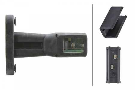 Lumini clarificare stanga/dreapta; portocaliu/rosu/alb; LED; suprafata lungime cablu 500mm; pe brațul mediu-lung; 12/24V (cu un dop) [3]