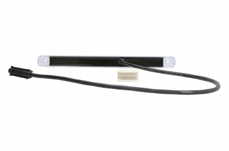 Lumini clarificare stanga/dreapta, rosu, LED, inaltime 20,5mm; latime 247mm; adancime 22,3mm, suprafata, lungime cablu 500mm, fara relief, 12/24V (cu clemă pentru fir plat, conector: CLICK-IN/JAEGER) [1]