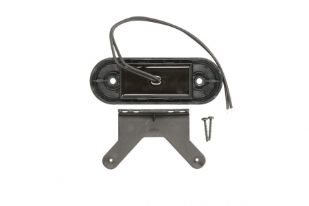 Lumini clarificare stanga/dreapta, rosu, LED, inaltime 41mm; latime 115mm; adancime 20mm, în relief, lungime cablu 220mm, cu cuier, 12/24V [1]
