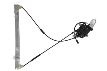Macara geam - Macara geam fata dreapta potrivit CITROEN SAXO; PEUGEOT 106 I, 106 II 1991-2004 - electric, cu motor, 2 usi