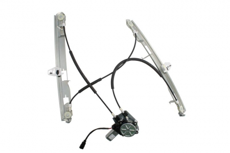 Mecanism stergatoare - Macara geam Fata Dreapta (electric, cu motor, numar de usi: 4) potrivit RENAULT CLIO III, GRAND SCENIC II, MEGANE II, MODUS 09.02-