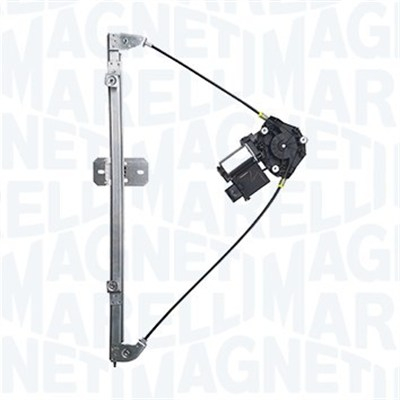 Elemente macara geam - Macara geam Fata Stanga (electric, cu motor, numar usi: 2) potrivit IVECO DAILY IV, DAILY V; NISSAN INTERSTAR; RENAULT MASCOTT, MASTER II 07.98-