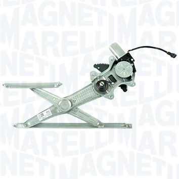 Elemente macara geam - Macara geam Fata Dreapta (electric, cu motor, numar usi: 3/5) potrivit TOYOTA YARIS 04.99-11.05