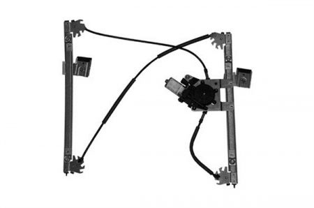 Elemente macara geam - Macara geam Fata Dreapta (electric, cu motor, numar usi: 3/5) potrivit VW GOLF III, VENTO 10.91-04.99