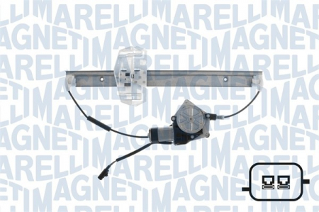 Macara geam Fata Dreapta (electric, cu motor, numar usi: 4) potrivit JEEP WRANGLER III, WRANGLER IV dupa 2006 [2]