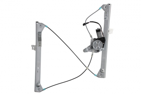 Elemente macara geam - Macara geam Fata Dreapta (electric, cu motor, numar usi: 4) potrivit PEUGEOT 206, 206+ 08.98-