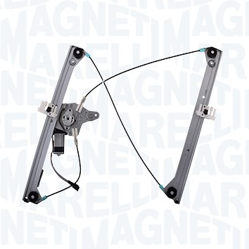 Macara geam Fata Stanga (electric, cu motor, numar usi: 5) potrivit PEUGEOT 206 1998-2009 [1]