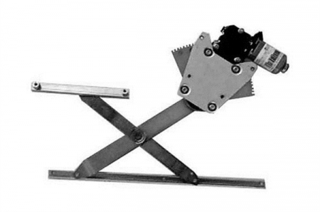 Elemente macara geam - Macara geam Fata Stanga (electric, cu motor, numar usi: 3/5) potrivit LAND ROVER DISCOVERY II 11.98-06.04