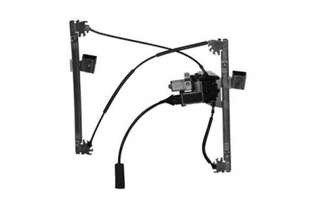 Elemente macara geam - Macara geam Fata Stanga (electric, cu motor, numar usi: 3/5) potrivit VW GOLF III, VENTO 10.91-04.99