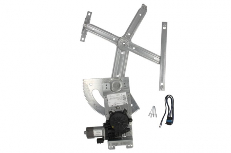 Elemente macara geam - Macara geam Fata Stanga (electric, cu motor, numar usi: 3) potrivit OPEL COMBO TOUR, COMBO/MINIVAN 10.01-