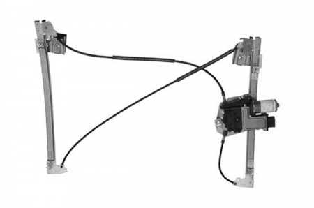 Elemente macara geam - Macara geam Fata Stanga (electric, cu motor, numar usi: 3) potrivit SEAT CORDOBA, IBIZA II 06.99-10.02