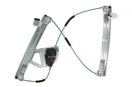 Macara geam fata stanga (electric, fara motor, numar usi: 2) potrivit PEUGEOT 208 I 03.12-12.19 [0]