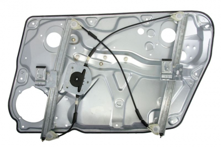 Macara geam fata stanga potrivit SKODA SUPERB I; VW PASSAT 1996-2003 - electric, fara motoras, cu panou, numar usi 4/5 [1]