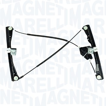 Elemente macara geam - Macara geam Fata Stanga (electric, fara motoras, numar usi: 3) potrivit SEAT CORDOBA, IBIZA III 02.02-11.09