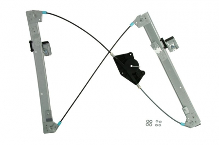 Elemente macara geam - Macara geam Fata Stanga (electric, fara motoras, numar usi: 4) potrivit SKODA FABIA I, FABIA I PRAKTIK, FABIA II 08.99-12.14