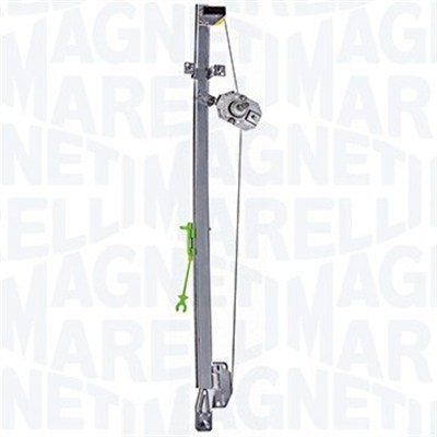 Macara geam Fata Stanga (manual, fara motoras, numar usi: 2) potrivit CITROEN JUMPER I; FIAT DUCATO; PEUGEOT BOXER 02.94-