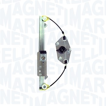 Elemente macara geam - Macara geam Spate Stanga (electric, fara motoras, numar usi: 5) potrivit VW PASSAT B6 03.05-10.11