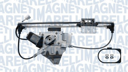 Elemente macara geam - Macara geam Spate Stanga (electric, cu motor, numar usi: 4) potrivit LAND ROVER FREELANDER I 04.98-10.06