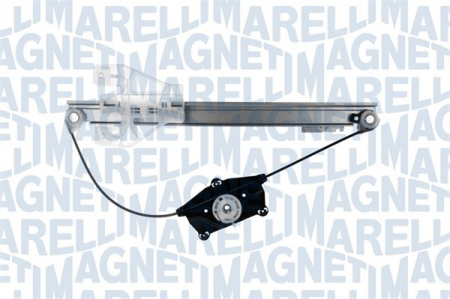 Elemente macara geam - Macara geam Spate Stanga (electric, fara motoras, numar usi: 4) potrivit AUDI A4 ALLROAD B8, A4 B8 11.07-03.12