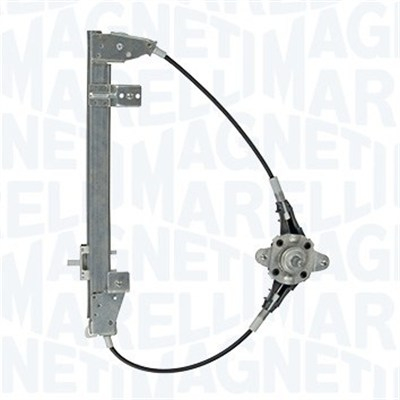 Elemente macara geam - Macara geam Spate Stanga (manual, fara motoras, numar usi: 3/5) potrivit FIAT PUNTO 09.93-02.00